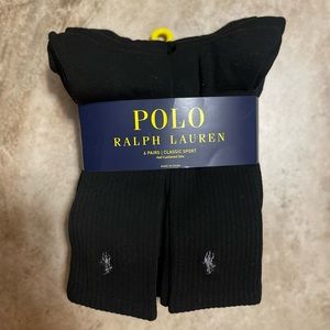 Black Polo long socks